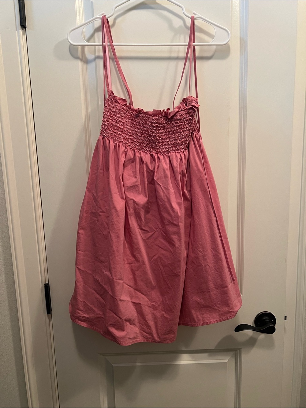 Petal & Pup Josie Pink Mini Dress Smocked, Strapless - Picture 3 of 5